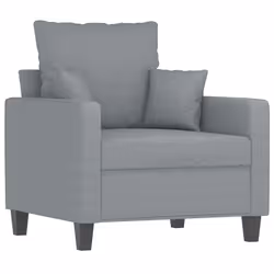 Set Divani 4 pz con Cuscini Grigio Chiaro in Tessutocod mxl 83267 - Vista aggiuntiva 3
