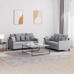 VidaXL 3201648 set di mobili per soggiorno Grigio