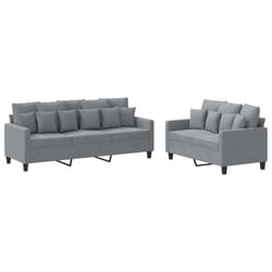 VidaXL 3201664 set di mobili per soggiorno Grigio