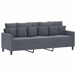 VidaXL 3201681 set di mobili per soggiorno Grigio - Vista aggiuntiva 5