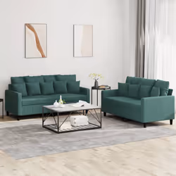 VidaXL 3201712 set di mobili per soggiorno Verde