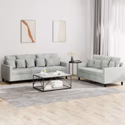 VidaXL 3201730 set di mobili per soggiorno Grigio