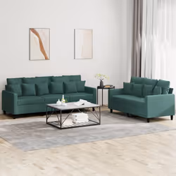 VidaXL 3201732 set di mobili per soggiorno Verde