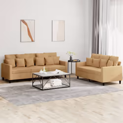 VidaXL 3201737 set di mobili per soggiorno Marrone - Vista aggiuntiva 2