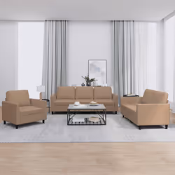 VidaXL 3201744 set di mobili per soggiorno Cappuccino