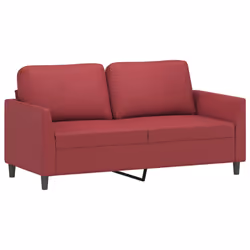 VidaXL 3201753 set di mobili per soggiorno Rosso - Vista aggiuntiva 4