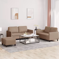VidaXL 3201759 set di mobili per soggiorno Cappuccino