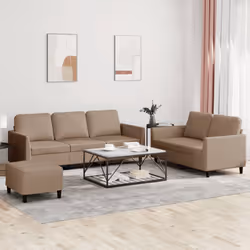 VidaXL 3201769 set di mobili per soggiorno Cappuccino - Vista aggiuntiva 2