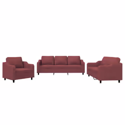 VidaXL 3201776, Rosso, Schiuma, Metallo, Poliestere, Tessile, 198 cm, 77 cm, 80 cm