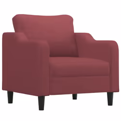 VidaXL 3201776 set di mobili per soggiorno Rosso