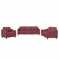 VidaXL 3201784, Rosso, Schiuma, Metallo, Poliestere, Tessile, 198 cm, 77 cm, 80 cm