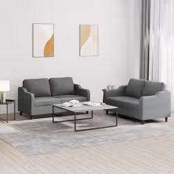 VidaXL 3201811 set di mobili per soggiorno Grigio - Vista aggiuntiva 2