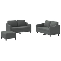 VidaXL 3201819 set di mobili per soggiorno Grigio