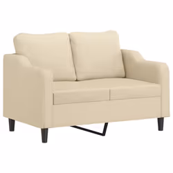 Set Divani 2 pz con Cuscini Crema in Tessutocod mxl 82311 - Vista aggiuntiva 3