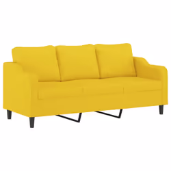 VidaXL 3201839 set di mobili per soggiorno Giallo - Vista aggiuntiva 4