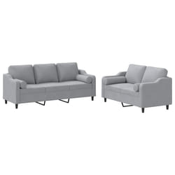 VidaXL 3201842 set di mobili per soggiorno Grigio