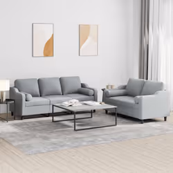 VidaXL 3201842 set di mobili per soggiorno Grigio