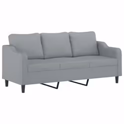 VidaXL 3201842 set di mobili per soggiorno Grigio - Vista aggiuntiva 4