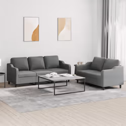 VidaXL 3201843 set di mobili per soggiorno Grigio