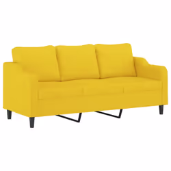 VidaXL 3201847 set di mobili per soggiorno Giallo - Vista aggiuntiva 4