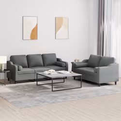 VidaXL 3201851 set di mobili per soggiorno Grigio