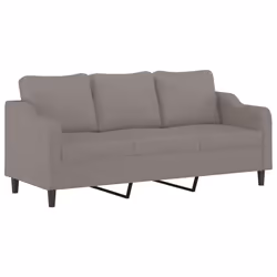 VidaXL 3201857 set di mobili per soggiorno Grigio talpa - Vista aggiuntiva 4