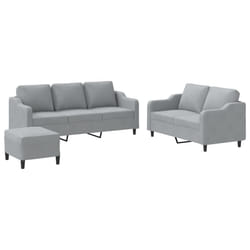 VidaXL 3201858 set di mobili per soggiorno Grigio