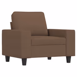 Set di Divani 3 pz Marrone in Tessutocod mxl 83136 - Vista aggiuntiva 3