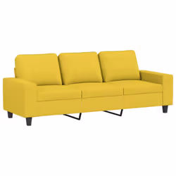 VidaXL 3201871 set di mobili per soggiorno Giallo - Vista aggiuntiva 5