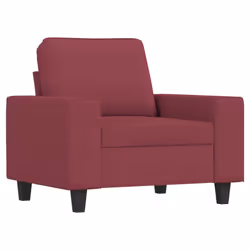 VidaXL 3201872 set di mobili per soggiorno Rosso