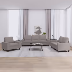 VidaXL 3201881 set di mobili per soggiorno Grigio talpa - Vista aggiuntiva 2