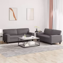 VidaXL 3201916 set di mobili per soggiorno Grigio