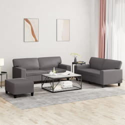 VidaXL 3201921 set di mobili per soggiorno Grigio