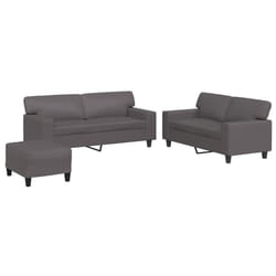 VidaXL 3201926 set di mobili per soggiorno Grigio