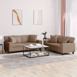 VidaXL 3201928 set di mobili per soggiorno Cappuccino - Vista aggiuntiva 2
