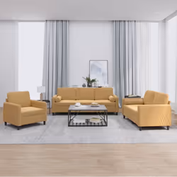 VidaXL 3201951 set di mobili per soggiorno Marrone