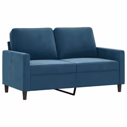 VidaXL 3201953 set di mobili per soggiorno Blu Metallo, Legno compensato - Vista aggiuntiva 4