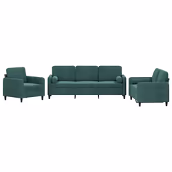 VidaXL 3201956, Verde, Schiuma, Metallo, Poliestere, Polywood, Tessile, 198 cm, 77 cm, 80 cm