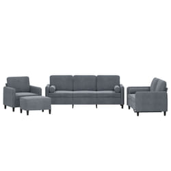 VidaXL 3201965 set di mobili per soggiorno Grigio