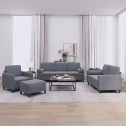 VidaXL 3201965 set di mobili per soggiorno Grigio