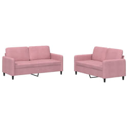 VidaXL 3201977 set di mobili per soggiorno Rosa