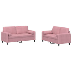 VidaXL 3201997 set di mobili per soggiorno Rosa