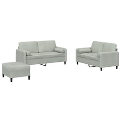 VidaXL 3202004 set di mobili per soggiorno Grigio