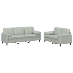 VidaXL 3202034 set di mobili per soggiorno Grigio
