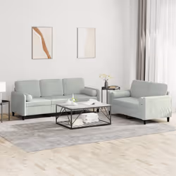 VidaXL 3202034 set di mobili per soggiorno Grigio