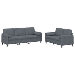 VidaXL 3202035 set di mobili per soggiorno Grigio