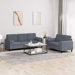 VidaXL 3202035 set di mobili per soggiorno Grigio