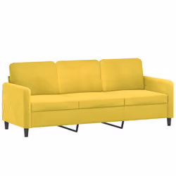 VidaXL 3202040 set di mobili per soggiorno Giallo - Vista aggiuntiva 4