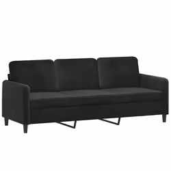 VidaXL 3202049 set di mobili per soggiorno Nero - Vista aggiuntiva 4