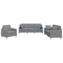 VidaXL 3202062 set di mobili per soggiorno Grigio